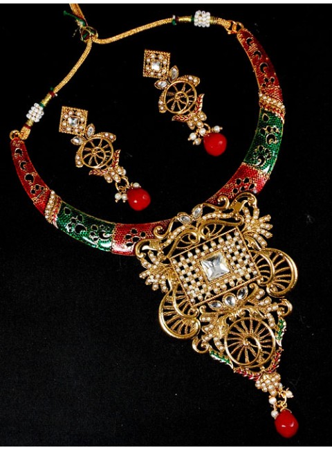 Polki Mukut Set
